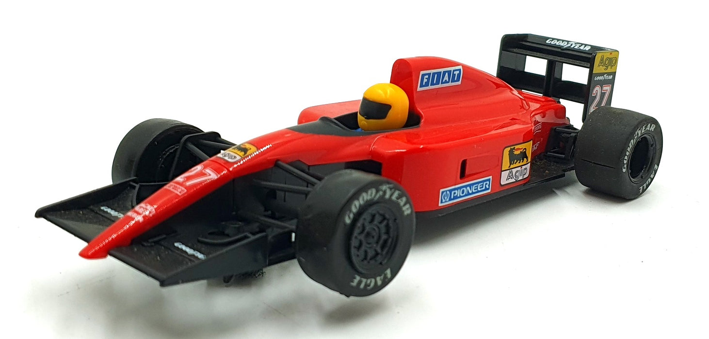 Scalextric 1/32 Scale Slotcar C319 - Ferrari 643 #27 - Yellow Helmet