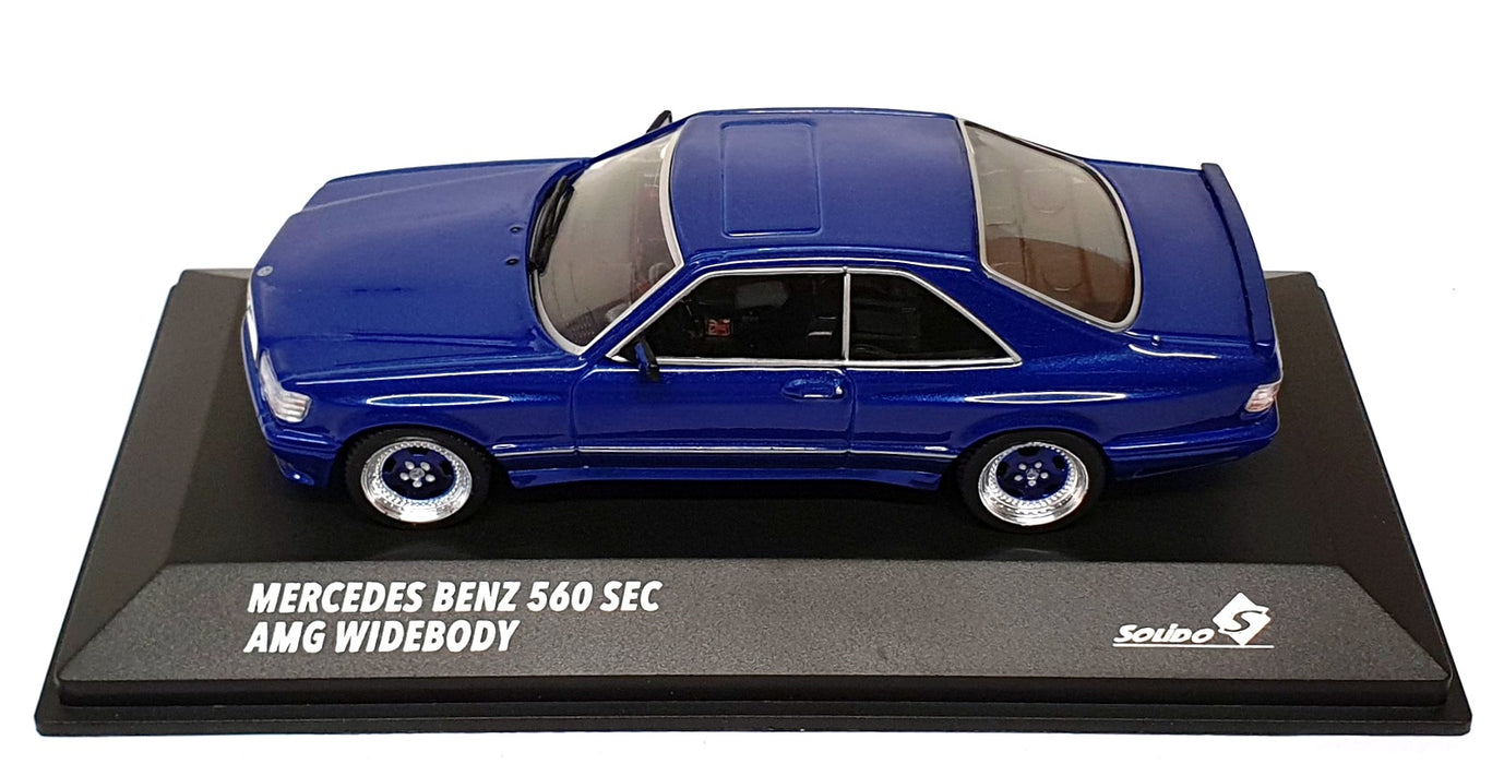 Solido 1/43 Scale S4310907 - Mercedes Benz 560 SEC AMG Widebody