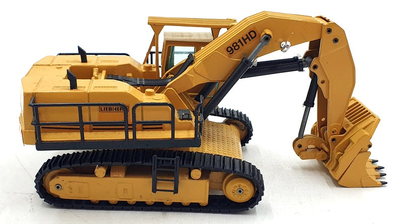 CEF 1/50 Scale Diecast CEF981 - Liebherr 981 HD Excavator - Yellow