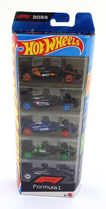 Hotwheels 1/63 Appx Scale 31251 - F1 2024 McLaren, Alpine, Sauber, HAAS