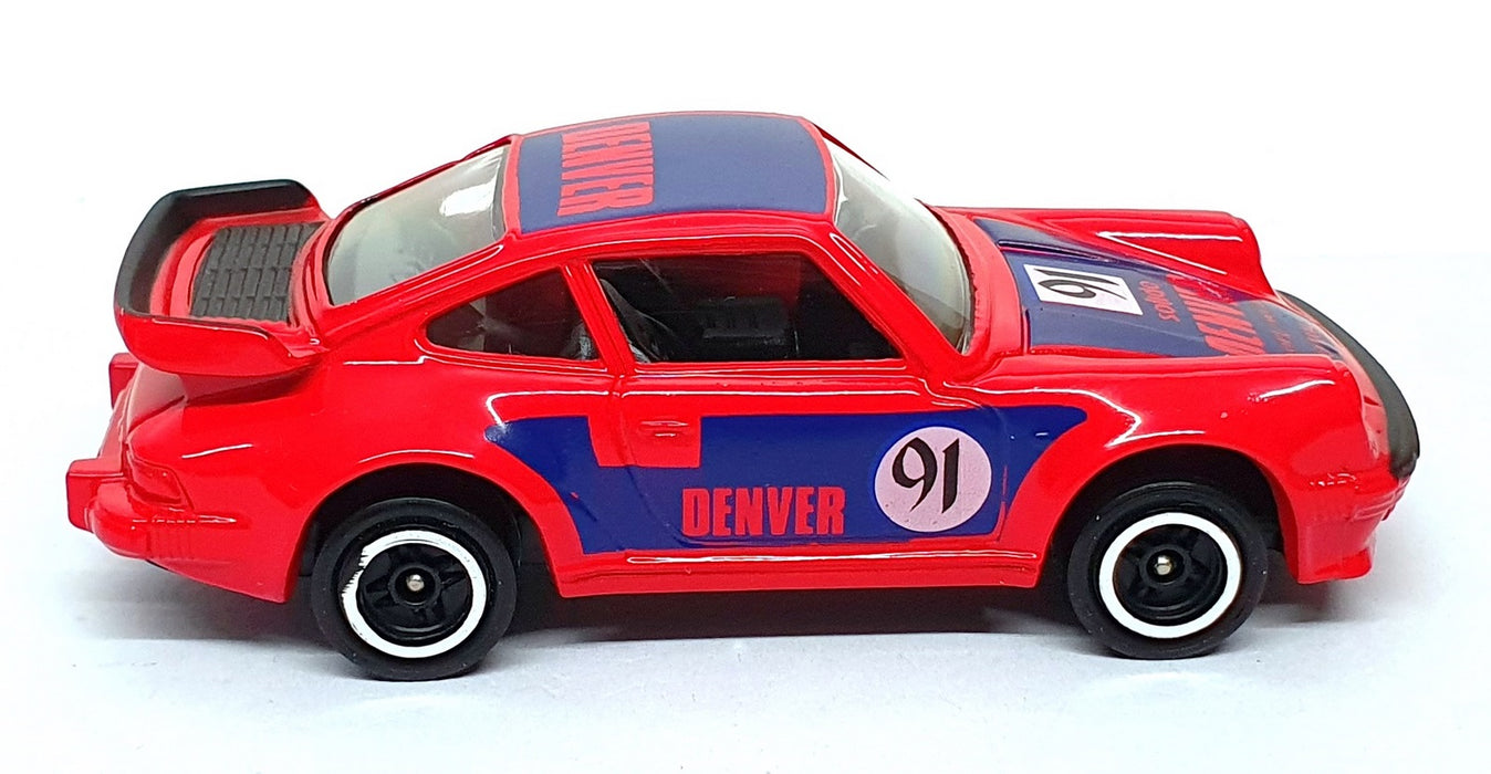 Corgi Appx 10cm Long Diecast C139/2 - Porsche 911 Race Car - Red/Blue