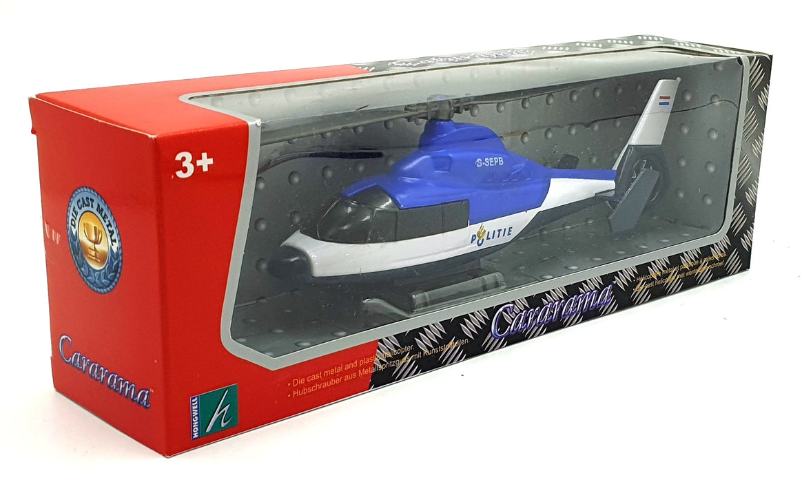 Cararama 1/43 Scale 001043B - Politie Helicopter - Blue
