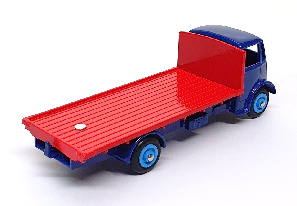 Atlas Editions Dinky Toys Diecast 512 - Guy Flat Truck - Blue/Red