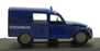 Eligor 1/43 Scale 100393 - Citroen 3CV Gendarmerie Van - Blue