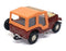 Corgi Appx 10cm Long Original Diecast 441 - Jeep CJ-5 Golden Eagle - Maroon