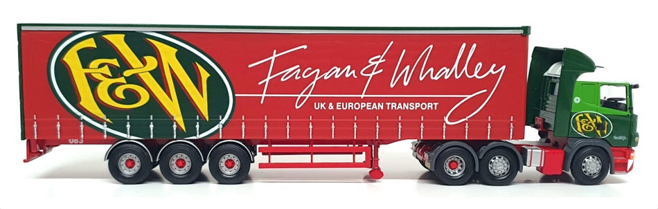 Corgi 1/50 Scale CC12211 - Scania Curtainside Truck - Fagan & Whalley