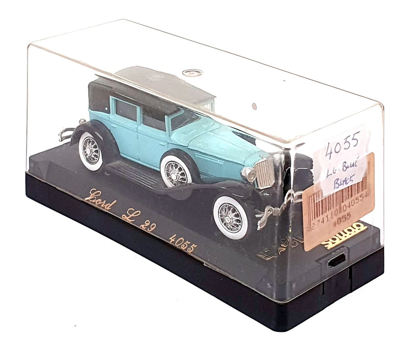 Solido 1/43 Scale Diecast 4055 - Cord L29 - Lt. Blue/Black