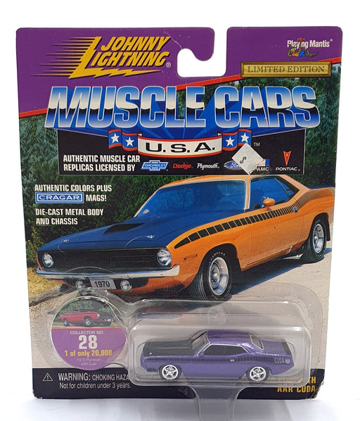 Johnny Lightning 1/64 Scale 203-02 Muscle Cars USA - 1970 Plymouth AAR Cuda