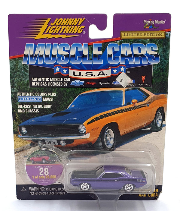 Johnny Lightning 1/64 Scale 203-02 Muscle Cars USA - 1970 Plymouth AAR Cuda