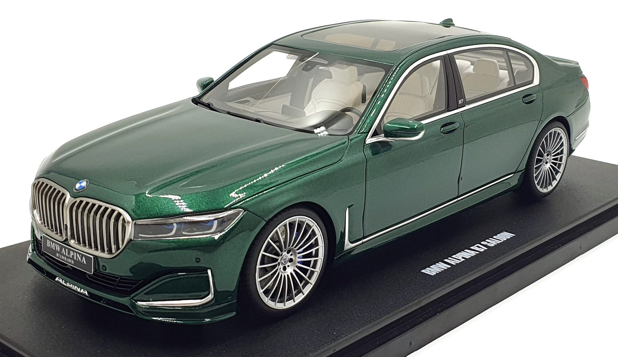 GT Spirit 1/18 Scale Resin GT942 - BMW Alpina B7 Saloon - Met Green