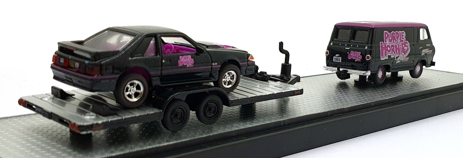 Castline M2 Machines 1/64 Scale R56 - 1965 Ford Econoline Van & 1988 Mustang GT