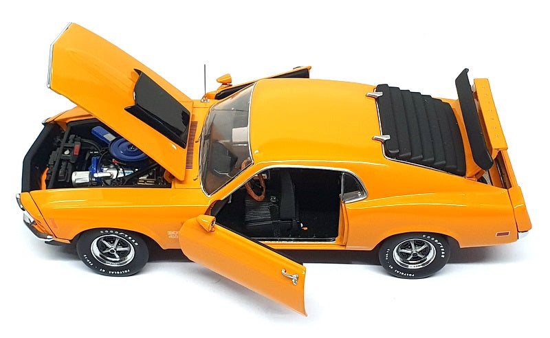 Franklin Mint 1/24 Scale B11E846 - 1970 Ford Mustang Boss 429 - Orange
