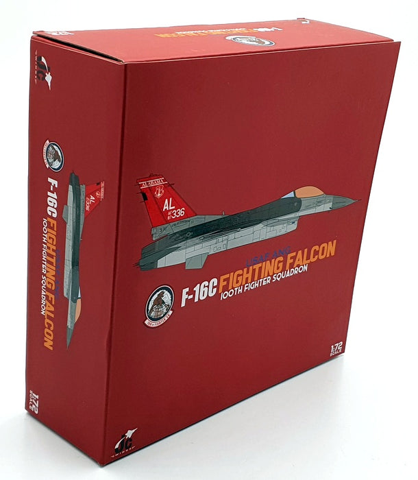 JC Wings 1/72 Scale JCW-72-F16-009 USAF F-16C Fighting Falcon 100th FS Alabama