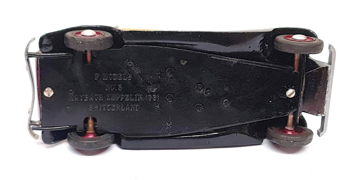 P. Models 1/43 Scale No. 3 - 1931 Maybach Zeppelin - Maroon