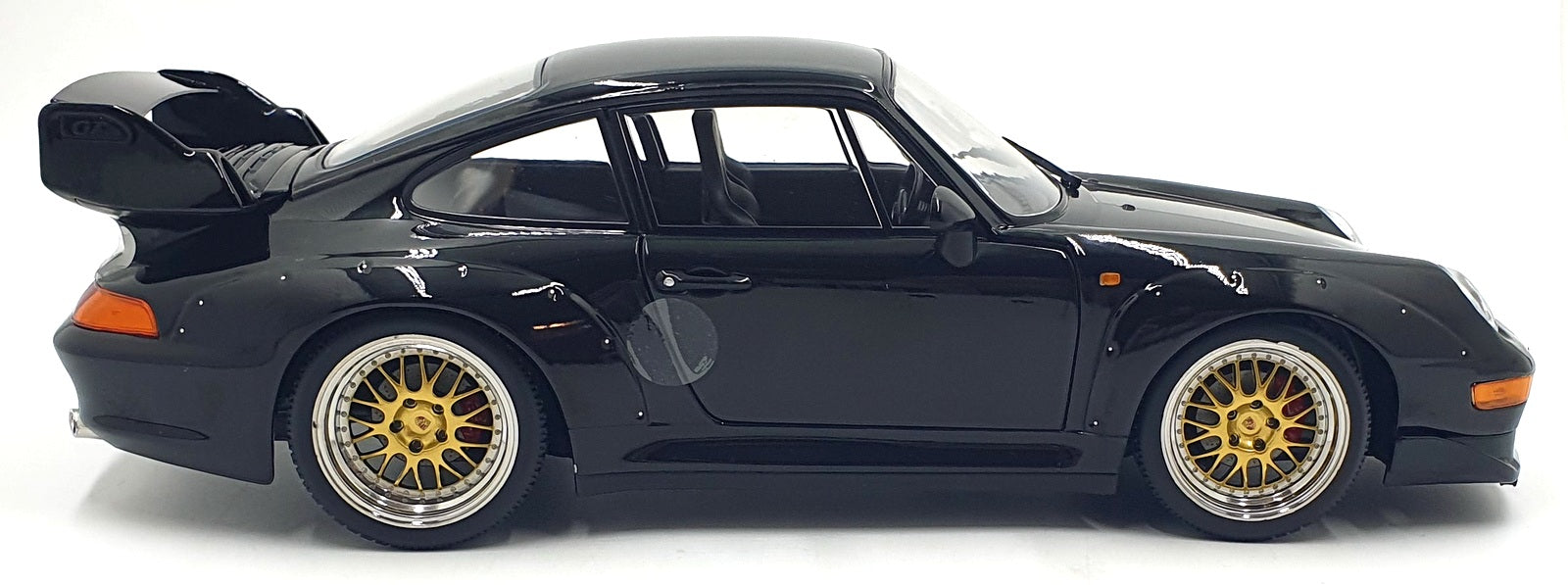 KK Scale 1/12 Scale KKDC120286B - 1996 Porsche 911 (993) GT2 - Black