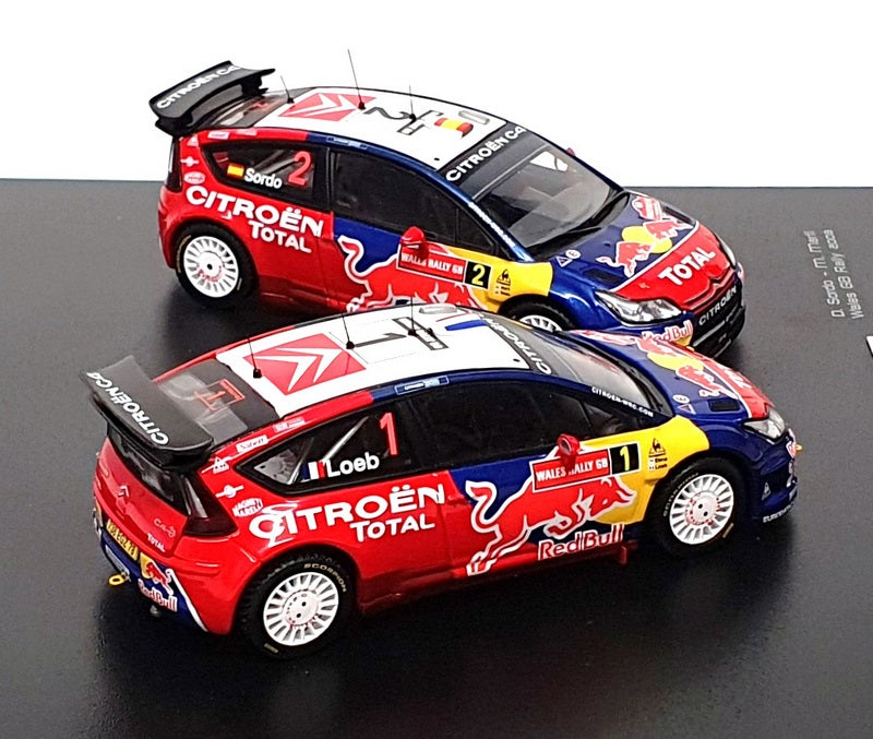 Ixo 1/43 Scale RAM350 - Citroen WRC Champion Team Wales Rally 2008