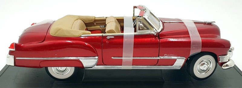 Road Signature 1/18 Scale Diecast 92308 - 1949 Cadillac Coupe De Ville - Red