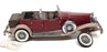 Franklin Mint 1/24 Scale 31025F - 1930 Duesenberg J Derham - Maroon/Beige