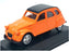 Guisval 1/36 Scale Diecast CV360R - Citroen 2cv - Orange