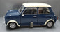 Solido 1/18 Scale Diecast 71823 - Mini Cooper S -Blue/White