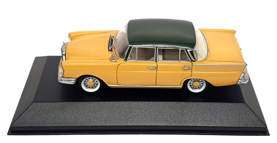 Vitesse 1/43 Scale 047D - 1959 Mercedes 220SE - Maise Yellow/Dk Green