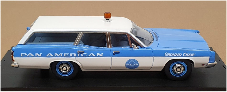 Goldvarg 1/43 Scale GC-PAA-007 - 1970 Ford Galaxie Station Wagon PAN AM