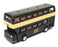 Metosul 12cm Long 23 - Leyland Atlantean Autocarro 2 Pisos Bus - Dk. Green/Beige