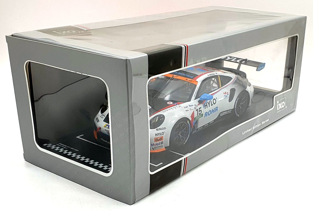 IXO 1/18 Scale LEGT18-24CUP003 - Porsche 911 GT3 Cup #15 Deutschland 2025