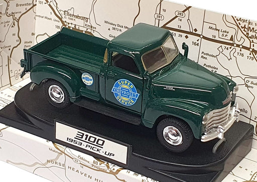 Road Champs 1/43 Scale 74001 - 1953 Chevrolet 3100 Pickup Truck - Green