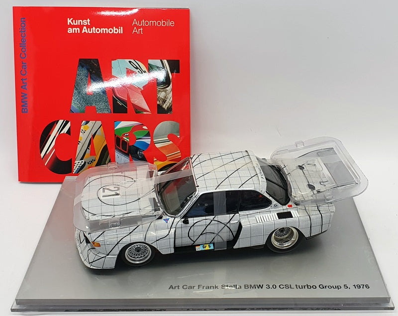 Minichamps Art Car 1/18 Scale 80 43 0 150 928 - Frank Stella 1975 BMW 3.0 CSL
