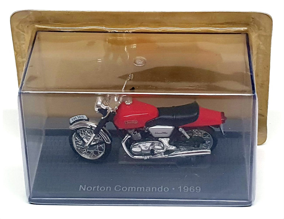 Altaya 1/24 Scale 18424 - 1969 Norton Commando Motorbike - Red