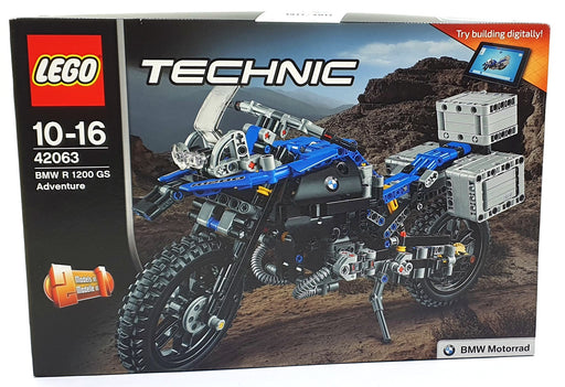 Lego 42063 603pcs - Technic BMW R 1200 GS Adventure Unopened