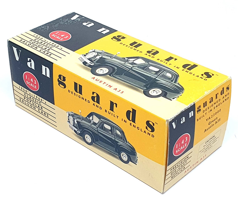 Vanguards 1/43 Scale Diecast VA23000 - Austin A35 - Green