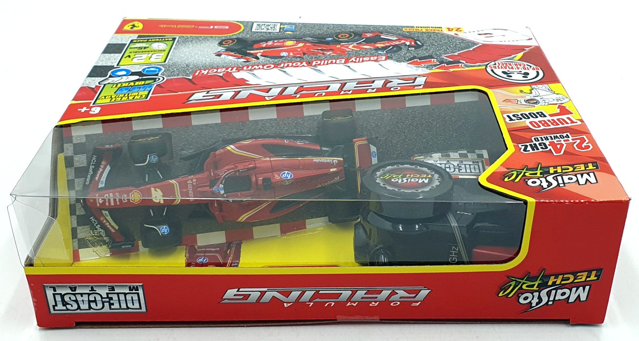 Maisto Tech 82671 - 1/41 Scale R/C 2.4GHz Ferrari SF24 #16 C.Leclerc