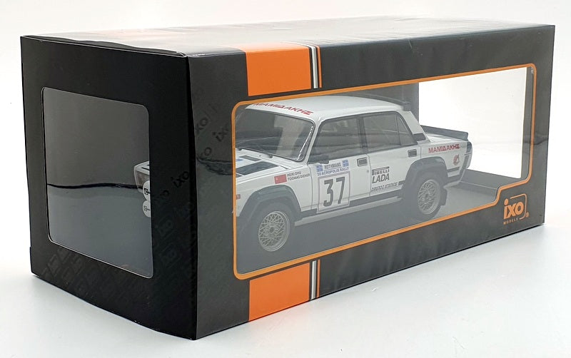 IXO Models 1/18 Scale 18RMC145 - Lada 2105 VFTS Acropolis Rally 1983 - #37 H.Ohu
