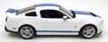 Greenlight 1/18 Scale Diecast 13674 - 2011 Shelby GT500 - White/Blue