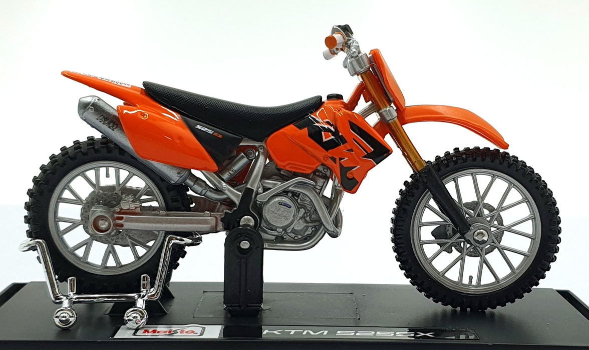 Maisto 1/18 Scale 04043 - KTM 525SX Motorbike - Orange