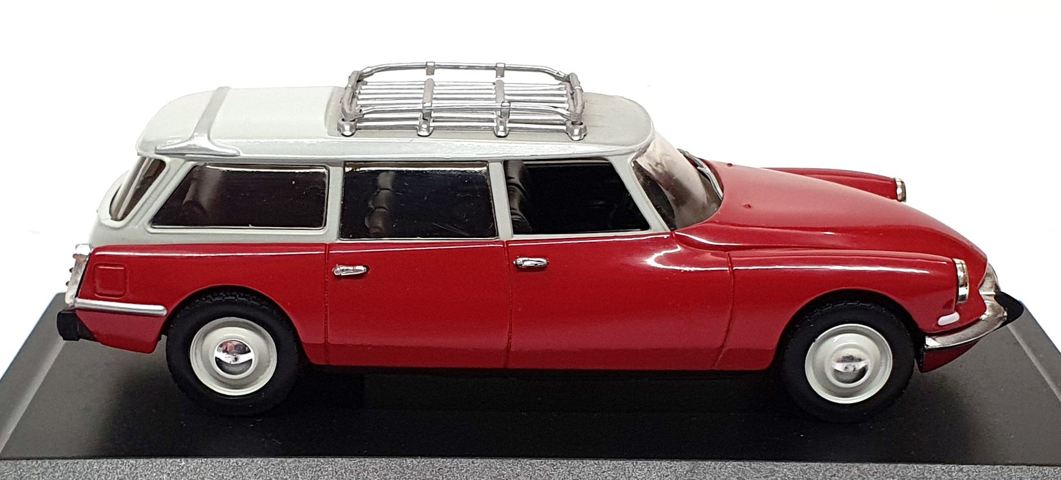 Altaya 1/43 Scale 310326B - 1967 Citroen ID 19 Familiale - Red/Grey
