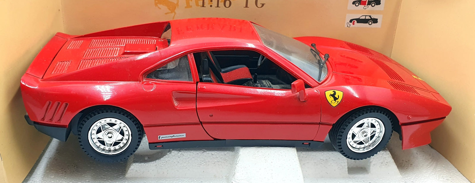 Tonka Polistil 1/16 Scale 013189 - Ferrari 288 GTO - Rosso Red
