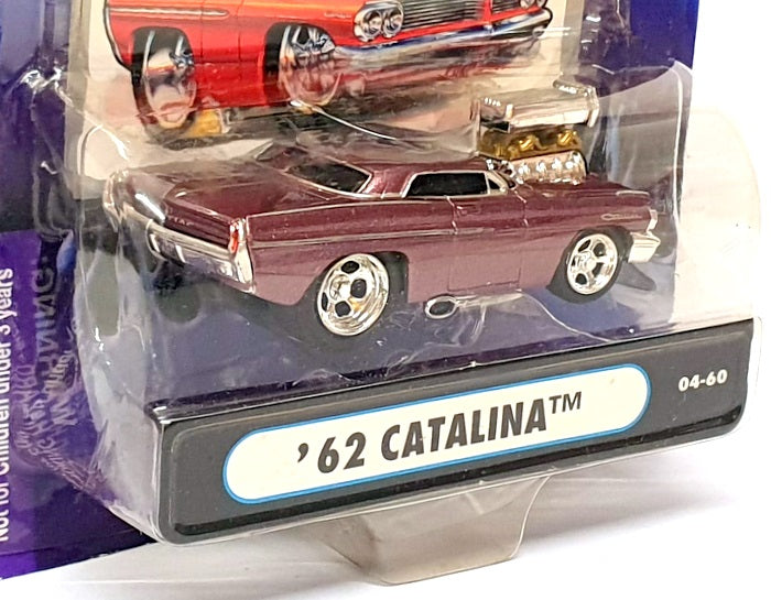 Muscle Machines 1/64 Scale 71161 04-60 - 1962 Pontiac Catalina - Mauve