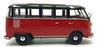 KK Scale 1/18 Scale KKDC180153 - 1962 Volkswagen T1 B Samba - Red/Black