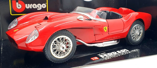 Burago 1/18 Scale Diecast 3007 - 1957 Ferrari 250 Testa Rossa - Red
