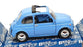 Smart Toys 1/24 Scale Diecast 91263 - Fiat 500F - Lt. Blue