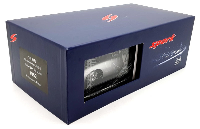 Spark 1/18 Scale 18LM52 - Mercedes-Benz 300 SL #21 Le Mans Winner 1952