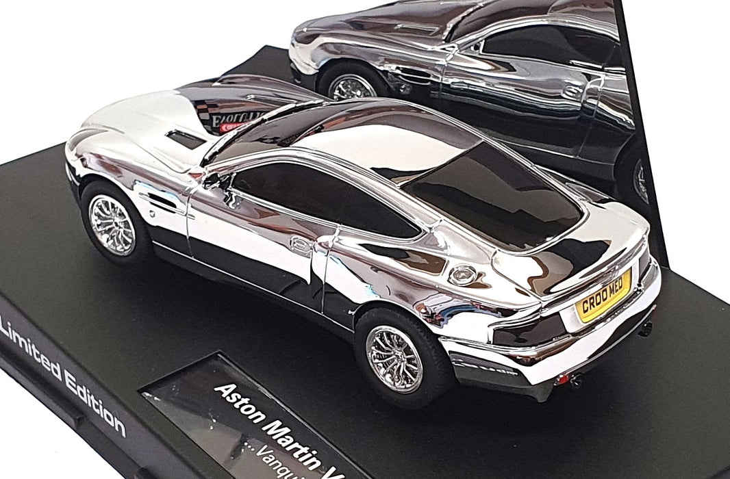 Carrera Evolution 1/32 Scale Slot 25487 Aston Martin V12 Vanquish Chrome Silver