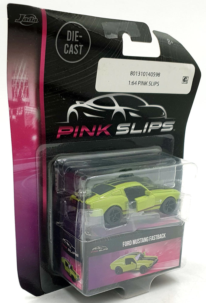 Jada1/64 Scale 14059A - Ford Mustang Fastback Pink Slips - Green