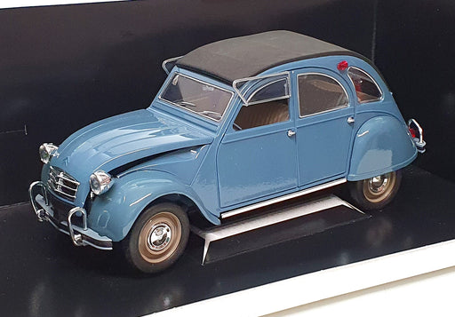 Solido 1/18 Scale Diecast 8028  - 1966 Citroen 2CV - Blue