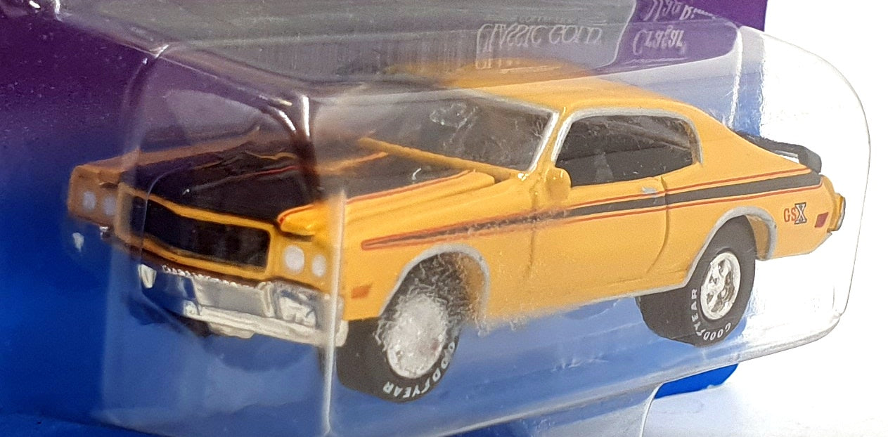 Johnny Lightning 1/64 Scale 404-02 Classic Gold 1970 Buick GSX - Yellow