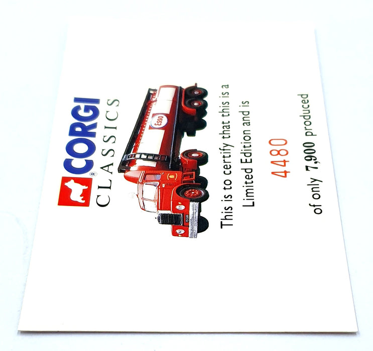 Corgi 1/50 Scale 16302 - Scammell Highwayman Tanker Trailer "Esso" - Red/White