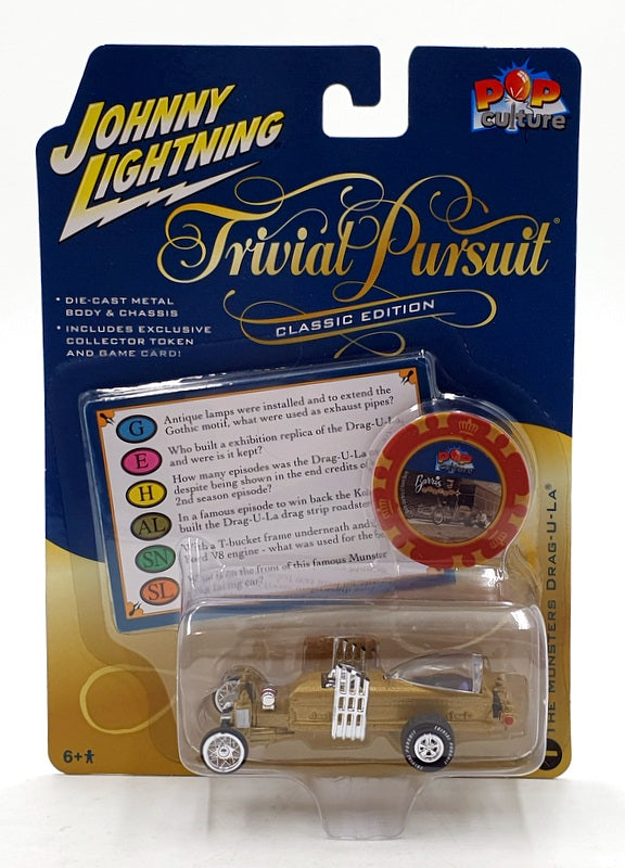 Johnny Lightning 1/64 Scale JLPC008 - The Munsters Drag-U-La - Trivial Pursuit